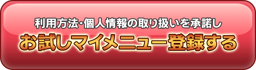 利用方法・個人情報の取り扱いを承諾しお試しマイメニュー登録する